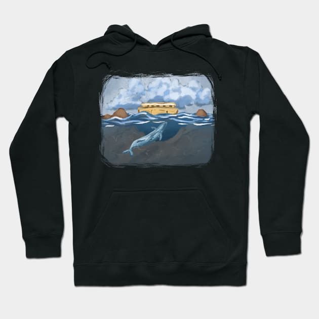 The Whale and the Ark Hoodie by Kellylmandre